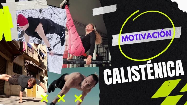 Motivación CALISTENIA | ¡TÚ PUEDES! Video MOTIVACIONAL para seguir ENTRENANDO